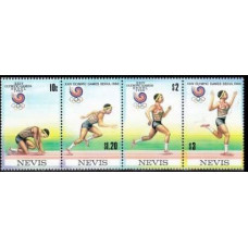 1988 Nevis Mi.492-495 1988 Olympics in Seoul 4,50 €