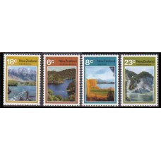 1972 New Zealand Mi.593-596 Landscape 11,00 €