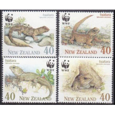 1991 New Zealand Mi.1160-1163 WWF 3,50 €