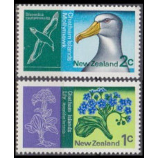 1970 New Zealand Mi.548-549 Chatham Islands
