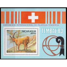 1983 Nicaragua Mi.2399/B149 Fauna 3,00 €