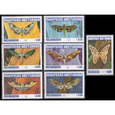 1983 Nicaragua Mi.2376-2382 Butterflies 4,00 €