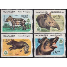 1984 Nicaragua Mi.2549-2552 Fauna 3,00 €