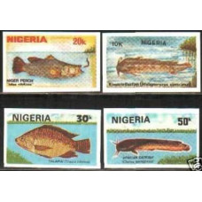 1991 Nigeria Michel 573-79 imperf. / Sea fauna rare €