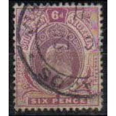 1909 Sout- Nigeria Michel 39 used Edward VII 4.20 €