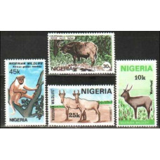 1984 Nigeria Michel 431-434 Fauna 4.00 €