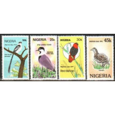 1984 Nigeria Michel 446-449 Rare birds 11.00 €