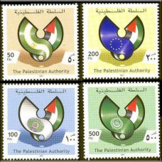 2001 Palestine Mi.178-181 2,70 €