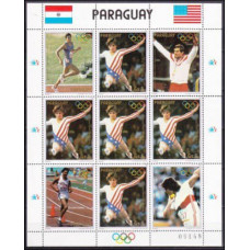 1985 Paraguay Mi.3830KL 1984 Olympiad Los Angeles 18,00 €