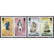 1976 Pitcairn Islands Mi.156-159Paar Ships with sails 4,00 €
