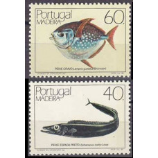 1986 Portugal Madeira Mi.104+105 Sea fauna 4,50 €