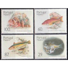 1989 Portugal - Madeira Mi.129-32 Sea fauna 7,50 €