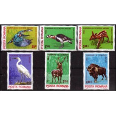 1980 Rumania Mi.3705-3710 Fauna 2,50 €
