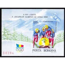 1992 Rumania Mi.4770/B270b 1992 Olympics Albertville 10,00 €