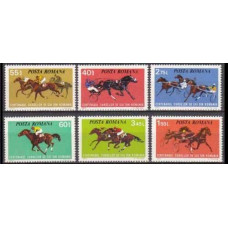 1974 Rumania Mi.3182-3187 Horses 4,50 €