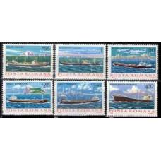 1979 Rumania Mi.3613-3618 Ships 3,60 €