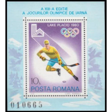 1979 Rumania Mi.3672/B164 1980 Olympic Lake Placid