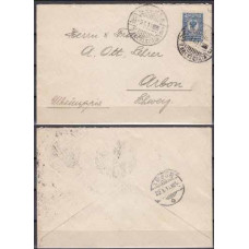 1911 Russia cover cansel IV - Expedition