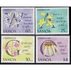 1992 Samoa Mi.742-745 Flowers 6,80 €