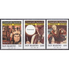 1990 San Marino Mi.1444-1446 Personalities 4,50 €