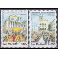 1998 San Marino Mi.1774-1775 Europa 2,50