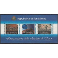 1993 San Marino Mi.1532-1534/B16 Neil Armstrong On Moon 7,50 €