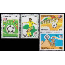 1986 Senegal Mi.866-869 Football 6,00