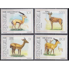 1991 Senegal Mi.1127-1130 Fauna 8,50