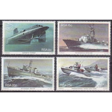 1982 South Africa (RSA) Mi.597-600 Ships 1.30 €