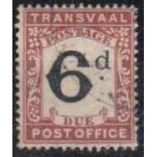 1907 Transvaal Mi.P6used 20,00 €