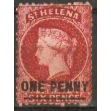 (14) 1864 St Helena Michel 5 (*) Victoria 70.00 €