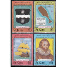 1985 St Kitts Mi.168-171 Ships with sails 3,50 €