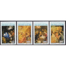 1990 St Lucia Mi.982-985 Piter Paul Rubens 15,00 €
