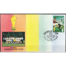 1986 Union Isand-Grenadines (St V) cover 1986 World championship on football of Mexico €