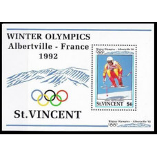 1992 St Vincent & Grenadines Mi.1960/B203 1992 Olympics Albertville 7,00 €