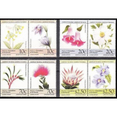1985 St. Vinsent von Grenadien - Bequia Mi.106-113 Flowers 5,00 €