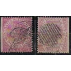 1868 Stratis Settlementes Michel 11a.16 used Victoria 28.00 €