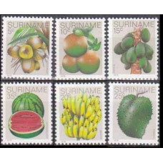 1978 Surinam Mi.838-843 Fruit 1,70 €