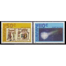 1986 Surinam Mi.1170-1171 Halley's Comet 3,20 €