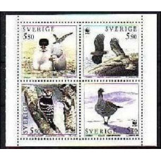 1994 Sweden Mi.1847-1850 WWF 6.00 €