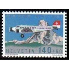 1988 Switzerland(Helvetia) Mi.1369 Planes 3,20 €