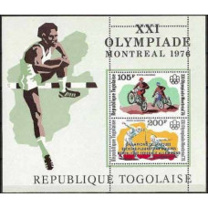 1976 Togo Michel 1172,1203/B109 1976 Olympiad Montreal 4.50 €