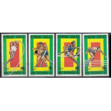 1983 Togo Mi.1647-1650 1984 Olympiad Los Angeles 4,60 €
