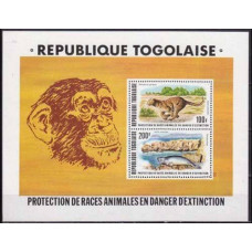 1977 Togo Mi.1239-1240/B117 Fauna 5,50 €