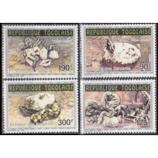 1992 Togo Mi.2194-2197 Reptiles 6,50