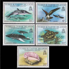 1979 Turks & Caicos Islands Mi.425-429 Sea fauna 7,50 €