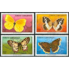 1988 Turkey Mi.2833-2836 Butterflies 22,00 €