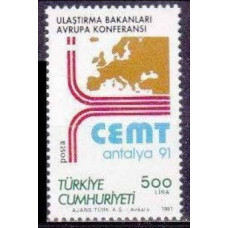 1991 Turkey Mi.2925 Europa 1,00