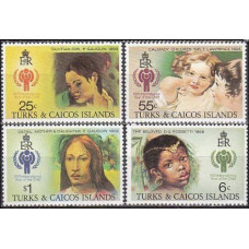 1979 Turks & Caicos Islands Mi.431-434 Paintings 1,80 €