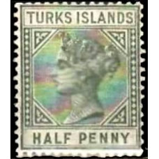 1885 Turks & Caicos Islands Mi.22b* Victoria 3.00 €
